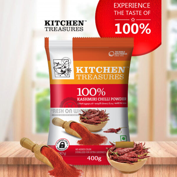 Kashmiri Chilli Powder K. Treasures (400g) - Image 2