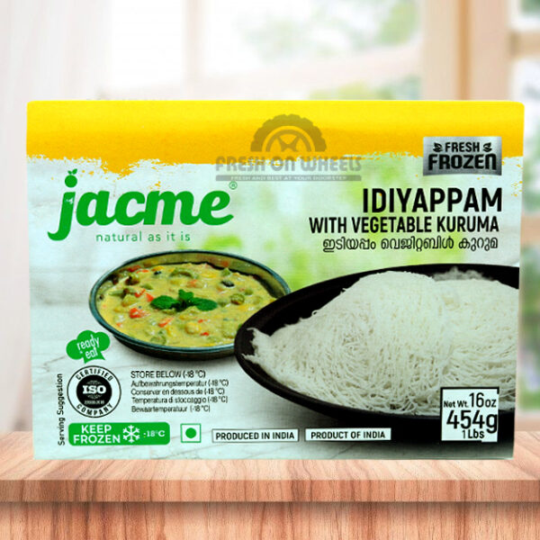 Idiyappam with Vegetable kurma Jacme